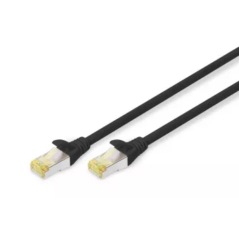 DIGITUS patch-kaabel - CAT6a - S/FTP - haakumisvastane - Cu - 10 m - must