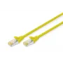 DIGITUS patch-kaabel - CAT6a - S/FTP - Snagless - Cu - 1m - kollane
