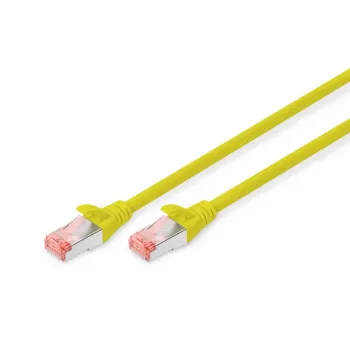 DIGITUS patch-kaabel Vaskjuht - CAT6 - S/FTP - Snagless - 5 m - kollane