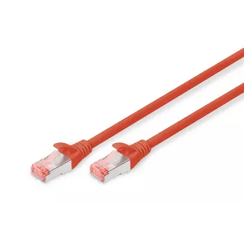 DIGITUS patch-kaabel - CAT6 - S/FTP - Snagless - Cu - 10m - punane