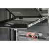 DIGITUS Modularne 43,2 cm (17 tolli) TFT-konsool 1 pordiga KVM, RAL 9005 must, Qwertzu Saksa