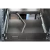 DIGITUS Modularne 43,2 cm (17-tolline) TFT-konsool 8 pordiga KVM-iga RAL 9005 must - Qwertzu saksa