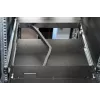 DIGITUS Modularized 48.3cm (19in) TFT console with 8 port Cat.5 KVM, RAL 9005 Must - Qwertzu German