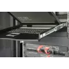 DIGITUS Modularized 48.3cm (19in) TFT console with 8 port Cat.5 KVM, RAL 9005 Must - Qwertzu German