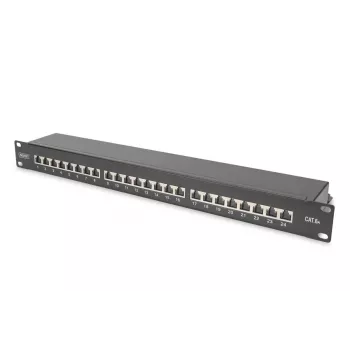 DIGITUS Professional CAT6A, klass EA varjestatud patch-paneel
