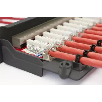 DIGITUS Professional CAT6A, klass EA varjestatud patch-paneel
