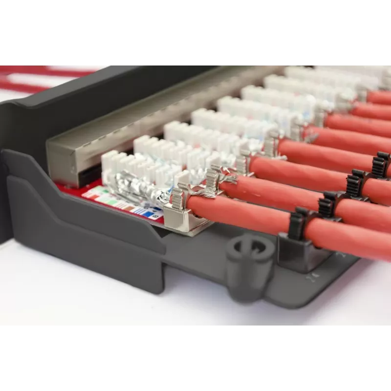 DIGITUS Professional CAT6A, klass EA varjestatud patch-paneel