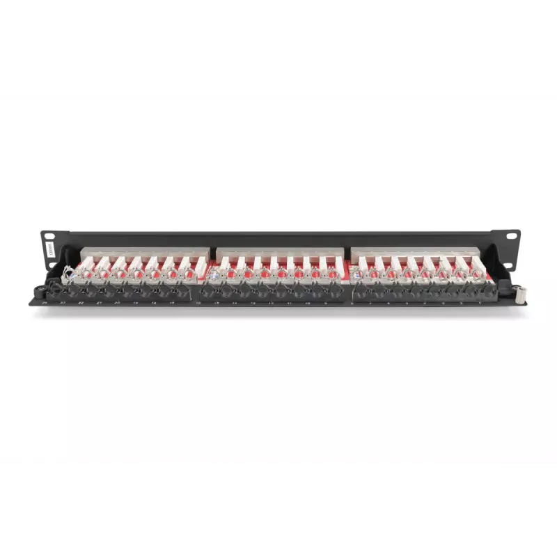 DIGITUS Professional CAT6A, klass EA varjestatud patch-paneel