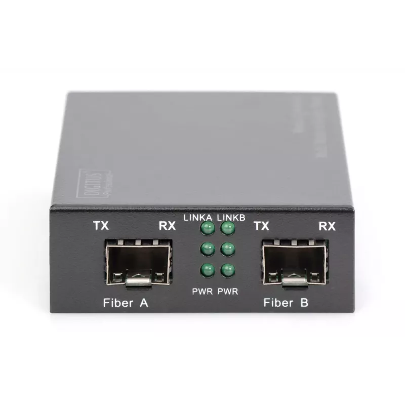 DIGITUS Multi/Ühemoodiline meediakonverter Gigabit 850nm 1310nm 1550nm(SM)