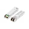 DIGITUS 1,25 Gbps SFP-moodul, kuni 550 m mitmikrežiim, LC-duplekspistik, 1000Base-SX, 850 nm