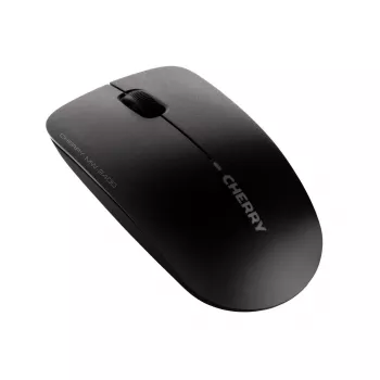 CHERRY MW 2400 juhtmevaba hiir, must, USB, mõlemakäeline, optiline, raadiosageduslik juhtmevaba, 1200 DPI, must