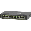 NETGEAR 8-pordine Gigabit Ethernet PoE+ Plus lüliti (GS308EP) hallatav L2/L3 Gigabit Ethernet (10/100/1000) Power over Ethernet (PoE) must