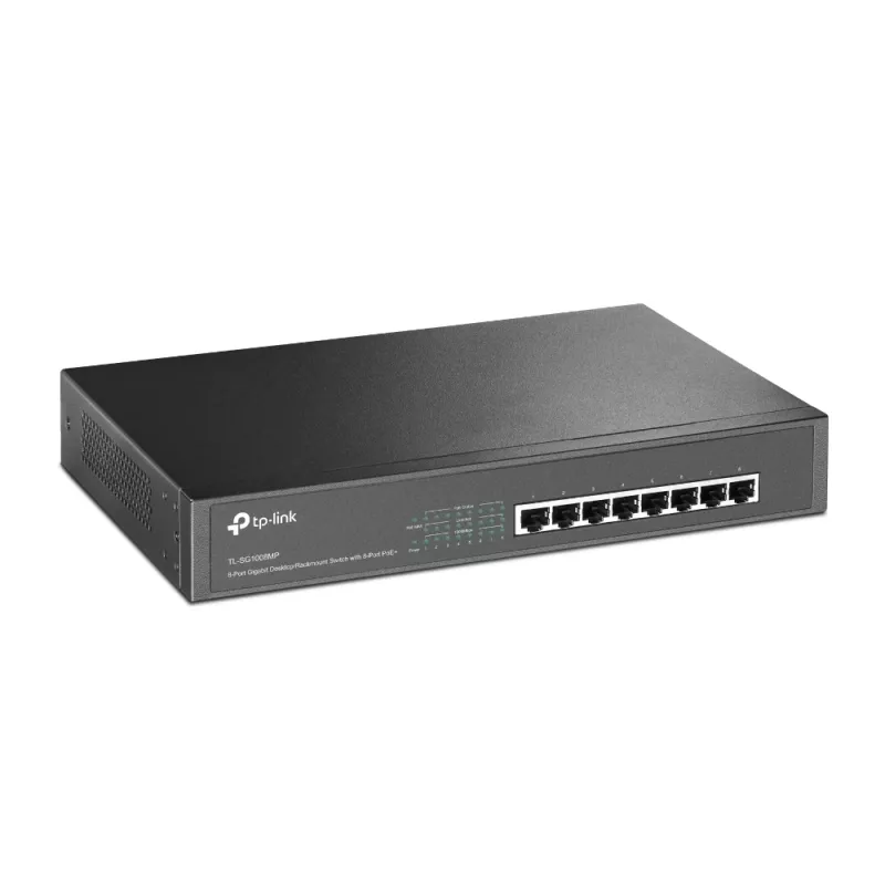 TP-Link TL-SG1008MP haldamata Gigabit Ethernet (10/100/1000) Power over Ethernet (PoE) 1U must