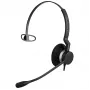 Jabra BIZ 2300 Mono, USB, MS, juhtmega, kontor/kõnekeskus, 150–6800 Hz, peakomplekt, must