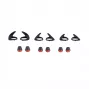 Jabra Evolve 75e tarvikupakett, kõrvapadi, geel, must, punane