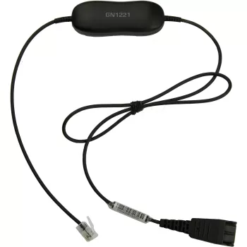 Jabra GN1221 helipiirik QD RJ9-le, kaabel, must