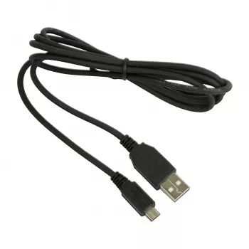 Jabra USB-A to Micro-USB kaabel – must, 1,5 m, USB A, Micro-USB B, must
