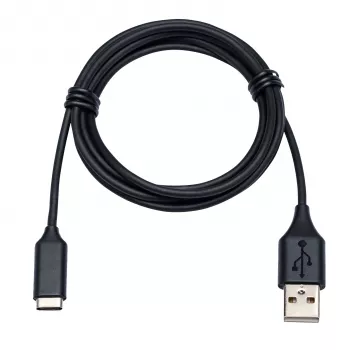 Jabra Link pikenduskaabel: USB-C USB-A-le, 1,2 m, USB C, USB A, must