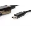 DIGITUS USB Type C 2.0 jadaadapter, DSUB 9M 1m kaabel