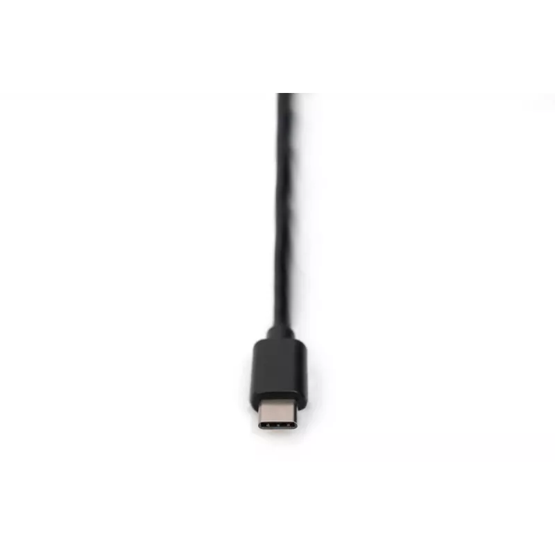 DIGITUS USB Type C 2.0 jadaadapter, DSUB 9M 1m kaabel