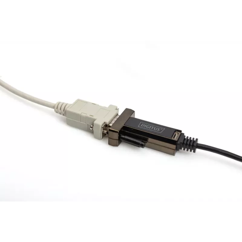 DIGITUS USB Type C 2.0 jadaadapter, DSUB 9M 1m kaabel