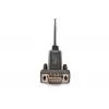 DIGITUS USB Type C 2.0 jadaadapter, DSUB 9M 1m kaabel