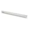 DIGITUS modulaarpaneel - varjestatud, 24x DN-93615, 24 pordiga, 1U, riiulipaigaldatav, hall, RAL 7035