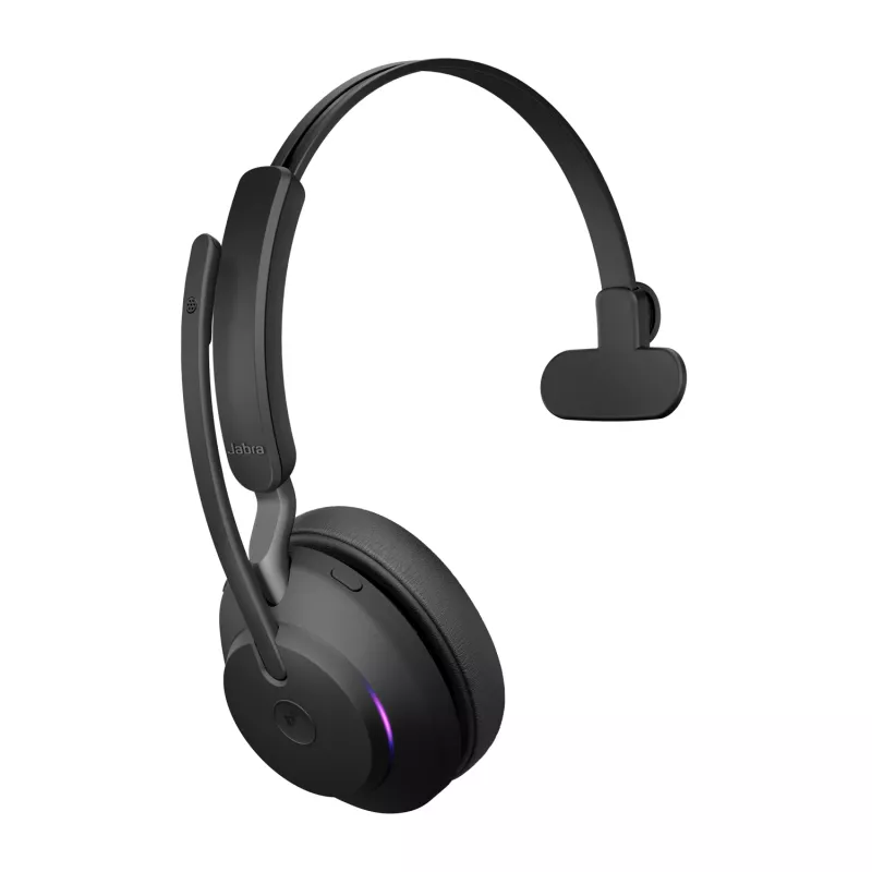 Peakomplekt Jabra Evolve2 65 USB-C Must MS Mono