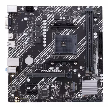 Emaplaat ASUS PRIME A520M-K, AMD A520 kiibistik, Socket AM4, micro ATX, 2x DDR4, 64 GB, 1x M.2, 4x SATA III, HDMI 2.1