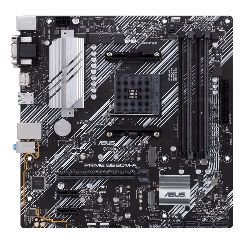 Emaplaat ASUS PRIME B550M-A AMD B550 Socket AM4 micro ATX