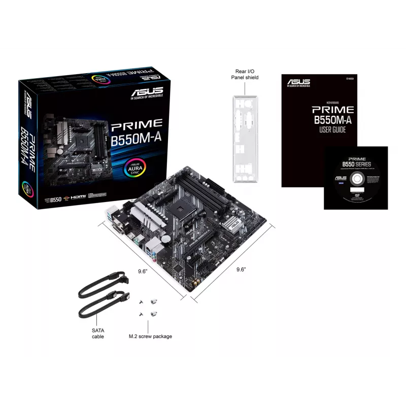Emaplaat ASUS PRIME B550M-A AMD B550 Socket AM4 micro ATX