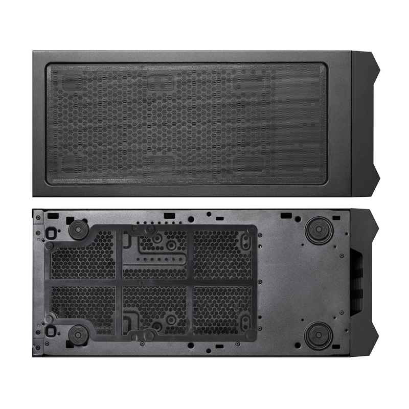 PC Case CHIEFTEC CW-01B-OP Torn Must — SPCC, 7×3,5-tollist sahtlit, 7×2,5-tollist sahtlit, 3×5,25-tollist sahtlit, GPU kuni 410 mm