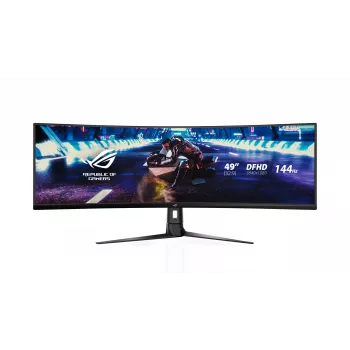 ASUS ROG Strix XG49VQ arvutimonitor 124.5 cm (49 tolli) 3840 x 1080 pikslit UltraWide Full HD LED Must