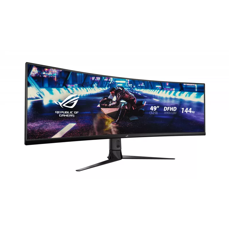 ASUS ROG Strix XG49VQ arvutimonitor 124.5 cm (49 tolli) 3840 x 1080 pikslit UltraWide Full HD LED Must
