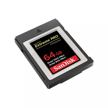 WESTERN DIGITAL SanDisk CF Express Extreme Pro 64 GB, 1500 MB/s lugemine, 800 MB/s kirjutamine