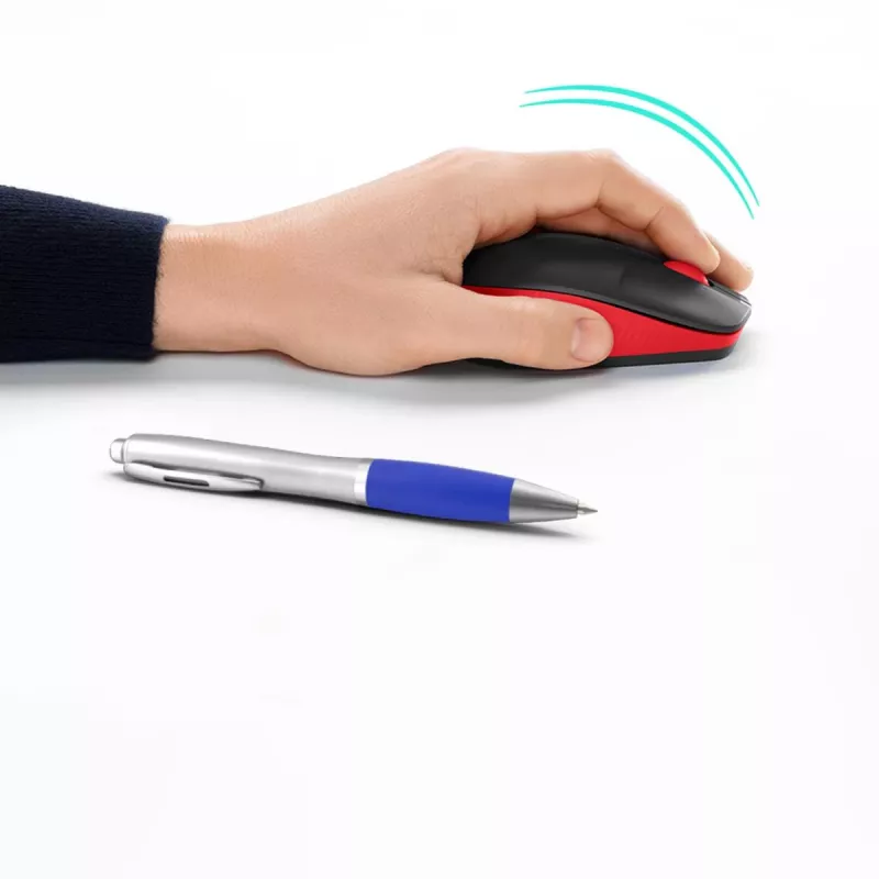 Hiir Logitech M190 juhtmevaba, USB, punane