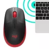 Hiir Logitech M190 juhtmevaba, USB, punane