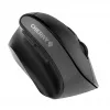 CHERRY MW 4500 LEFT juhtmevaba 45-kraadine hiir, must, USB