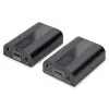 DIGITUS 4K HDMI pikenduskomplekt, HDMI 2.0 30/60 m üle võrgukaabli (CAT6, 6a, 7), UHD 4K2K/60 Hz