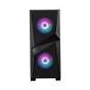 MSI MAG FORGE 100R keskmise suurusega torniga mänguriarvutikorpus 'Must, 2x 120 mm ARGB PWM ventilaator, 1x 120 mm ventilaator, 1-6 ARGB jaotur, Mystic Light Sync, karastatud klaasist paneel, ATX, mATX, mini-ITX'