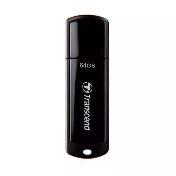 TRANSCEND Jetflash 700 - 64GB USB-mälupulk - USB 3.0 - Must