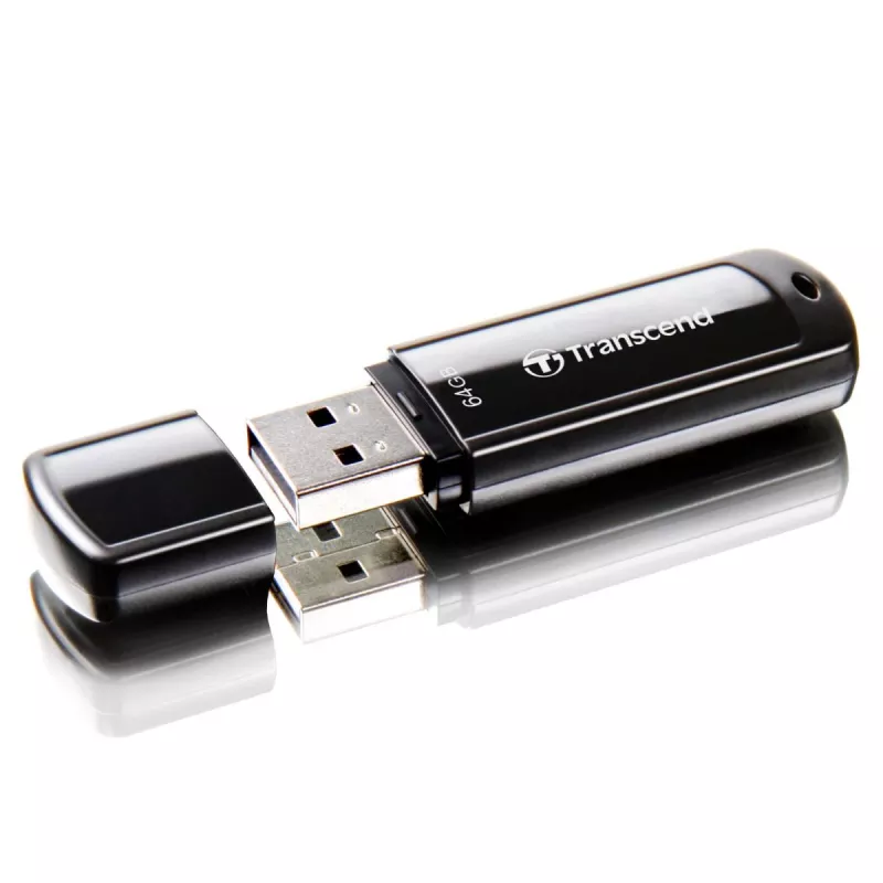 TRANSCEND Jetflash 700 - 64GB USB-mälupulk - USB 3.0 - Must