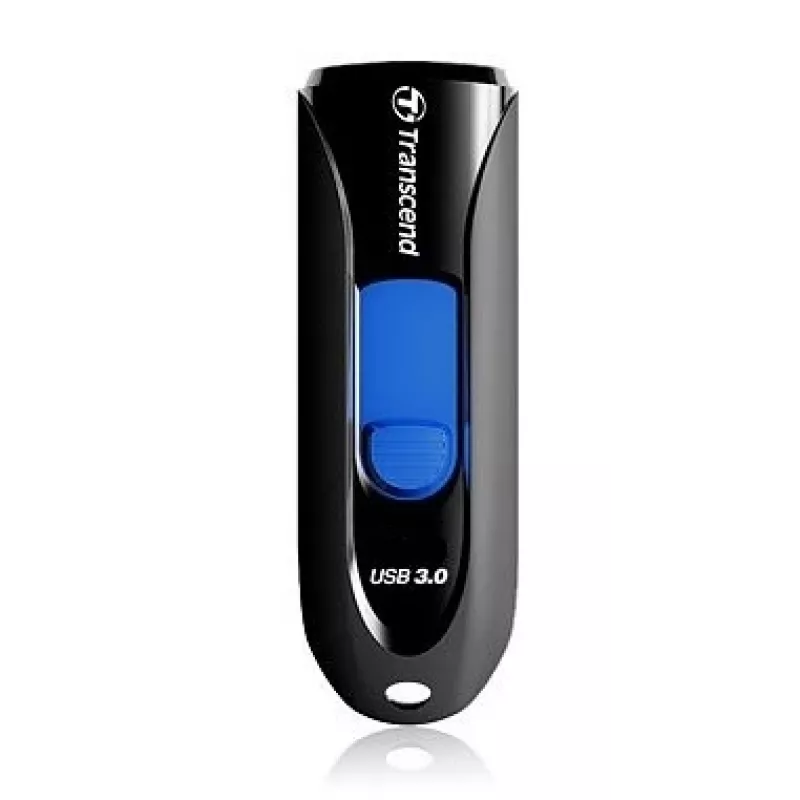 TRANSCEND Jetflash 790k - 128 GB USB-mälupulk - USB 3.1 - must