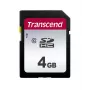 TRANSCEND SDHC-kaart 300s 4GB UHS-I U1