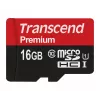 Transcend 16 GB MicroSDHC Class 10 UHS-I välkmälu TS16GUSDCU1