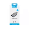 Sandberg USB-C USB 3.0 dongel, USB 3.2 Gen 1 (3.1 Gen 1) USB-C, USB 3.2 Gen 1 (3.1 Gen 1) Type-A, hõbedane, alumiinium, 5 g, 80 mm