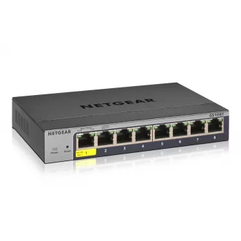 NETGEAR GS108Tv3 hallatav L2 Gigabit Ethernet (10/100/1000) Hall