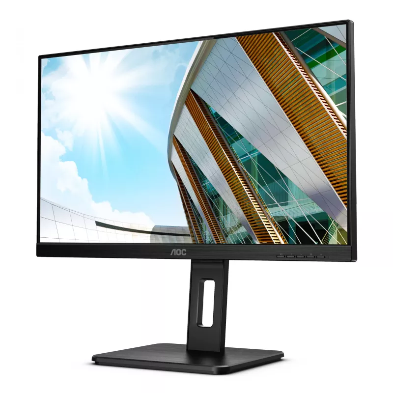AOC P2 Q24P2Q arvutimonitor 60,5 cm (23,8 tolli) 2560 x 1440 pikslit Quad HD LED must