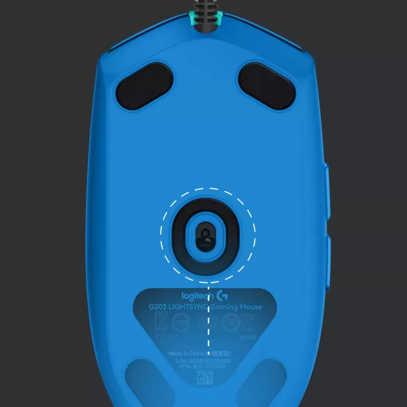 Mänguhiir Logitech G G203 LIGHTSYNC USB Type-A