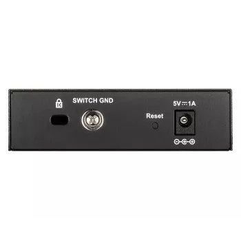 D-Link DGS-1100-05V2/E võrgulüliti Hallatav L2 Gigabit Ethernet (10/100/1000) Must